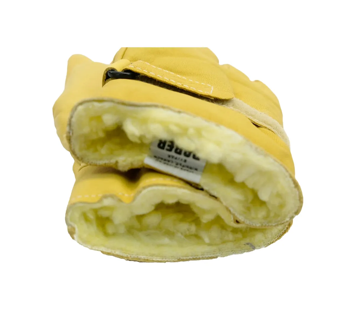 Arctica Leather Gloves | Cream