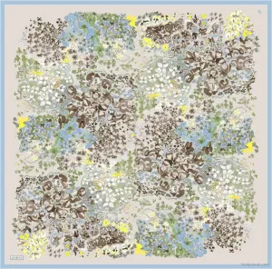 Armine Spring Tide Floral Silk Scarf #83