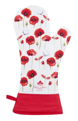 ASHDENE Oven Glove Poppies
