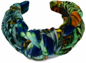 Butterfly Belle - silk velvet knot headband