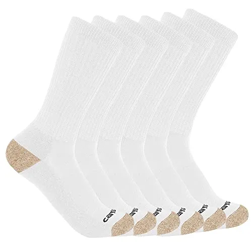 Carhartt SC1136M Men's Midweight Crew Sock 6 Pack