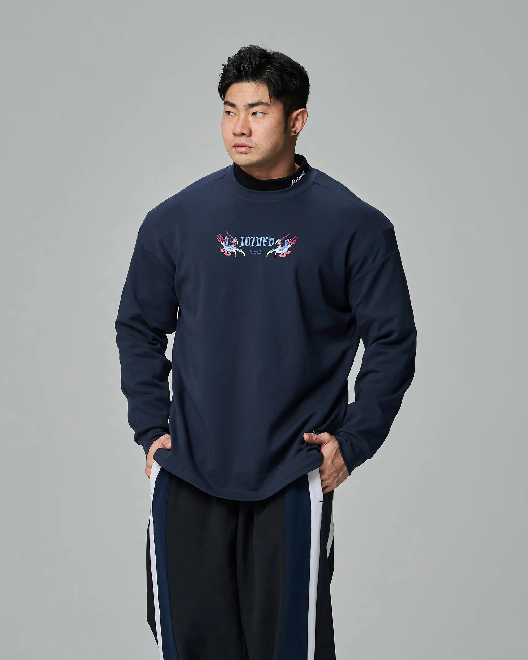 Coiled Dragon Oversized Long Sleeves