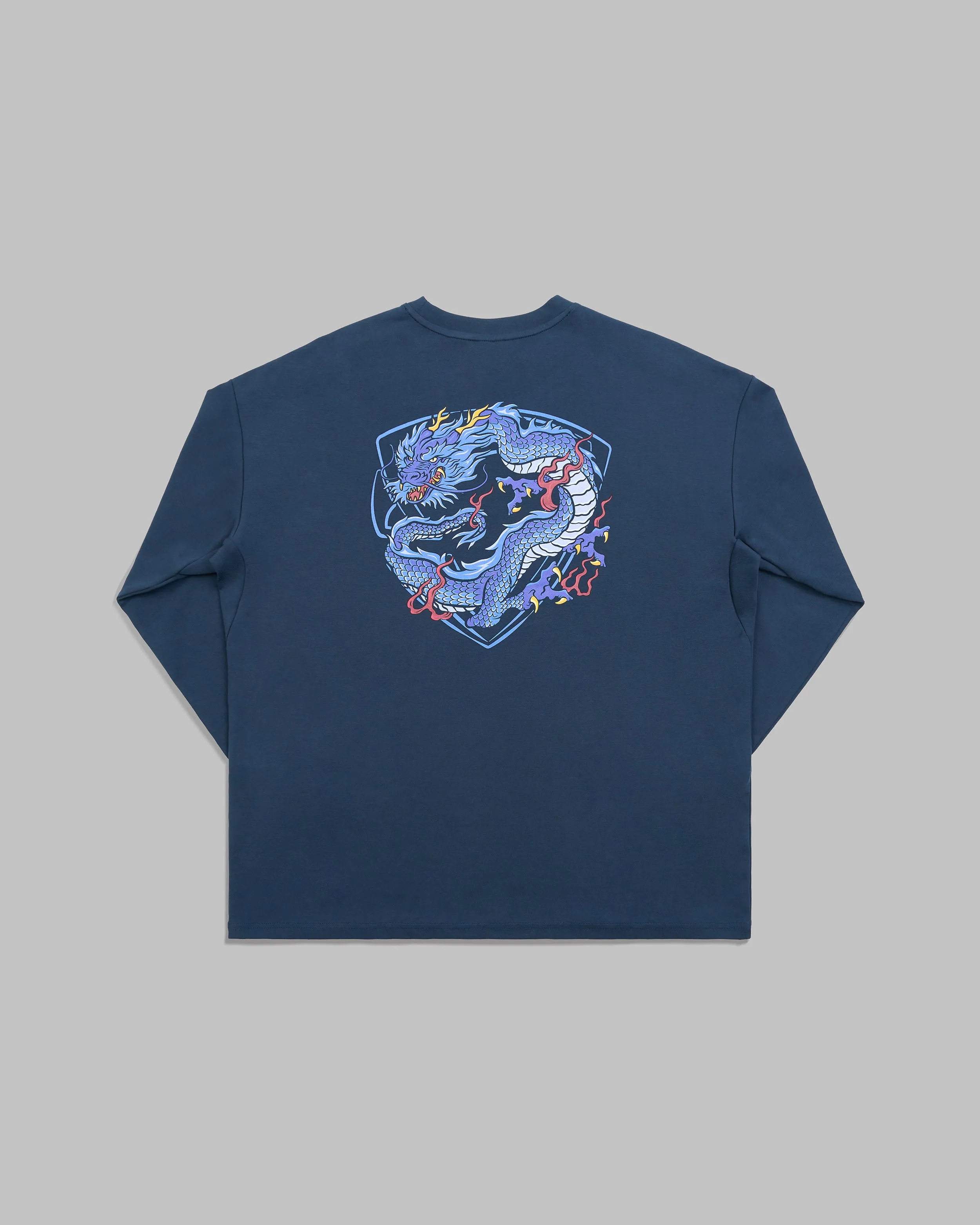 Coiled Dragon Oversized Long Sleeves