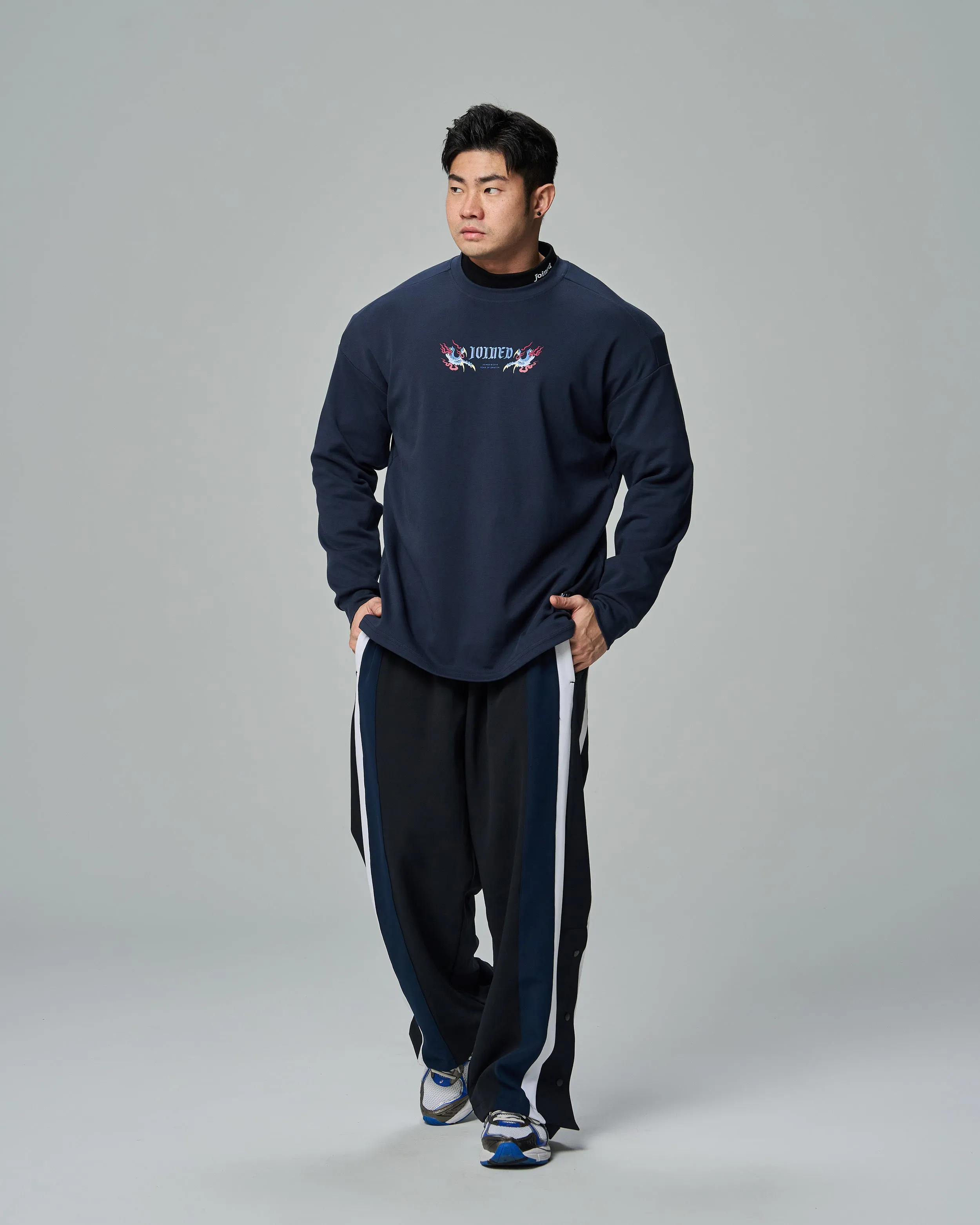 Coiled Dragon Oversized Long Sleeves