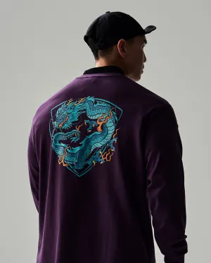 Coiled Dragon Oversized Long Sleeves