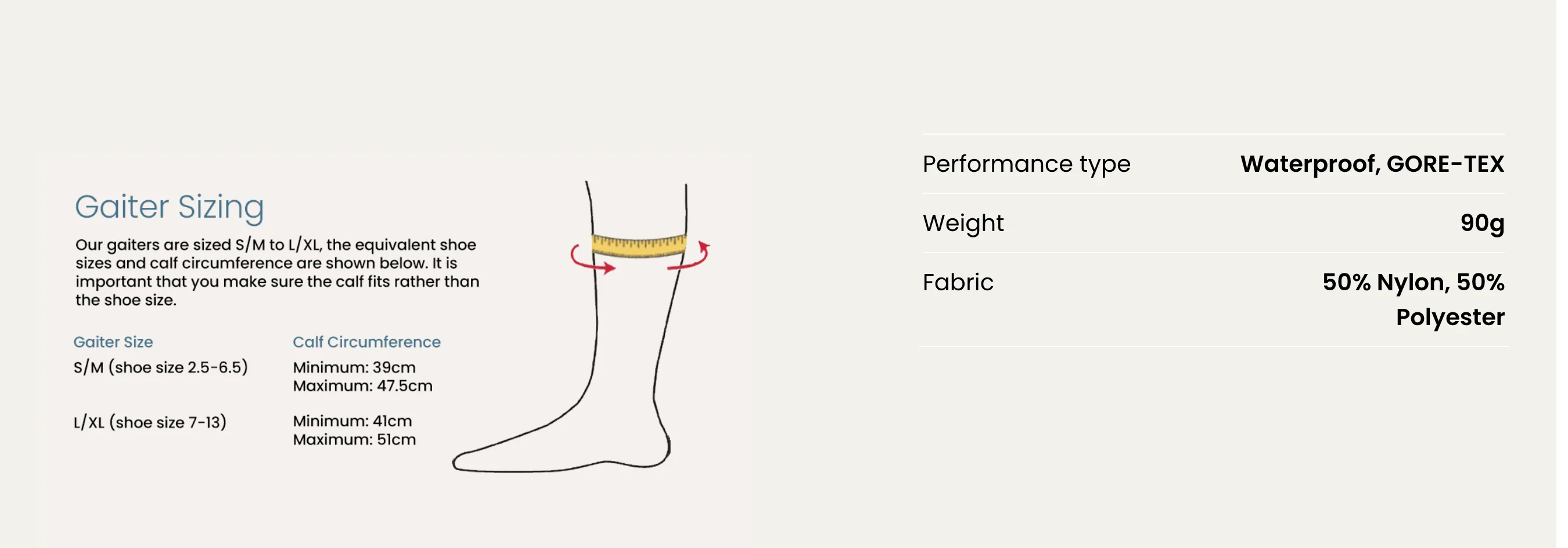Extremities Tay Ankle GORE-TEX Gaiter