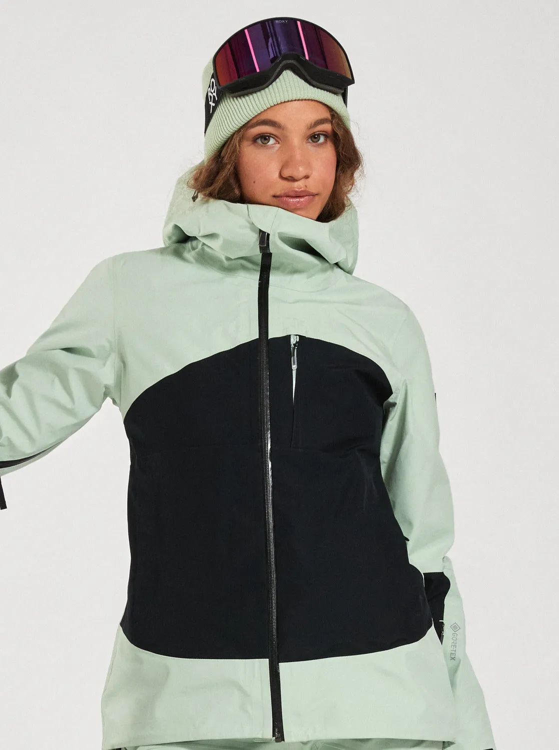 Gore-Tex® Lunalite 3L Technical Snow Jacket - Cameo Green