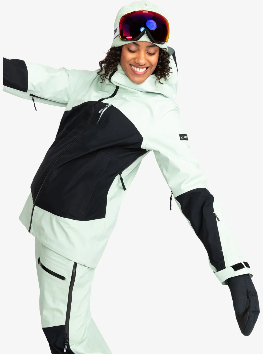 Gore-Tex® Lunalite 3L Technical Snow Jacket - Cameo Green