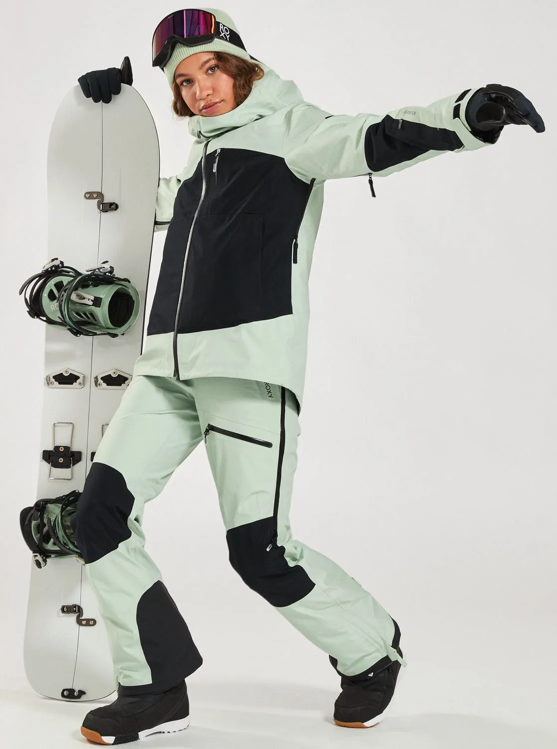 Gore-Tex® Lunalite 3L Technical Snow Jacket - Cameo Green