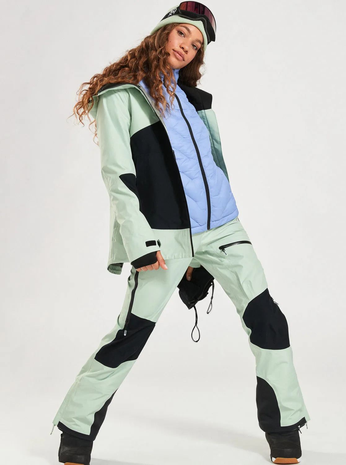 Gore-Tex® Lunalite 3L Technical Snow Jacket - Cameo Green