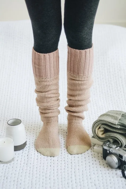Knitted Lounge Socks *Online Only*