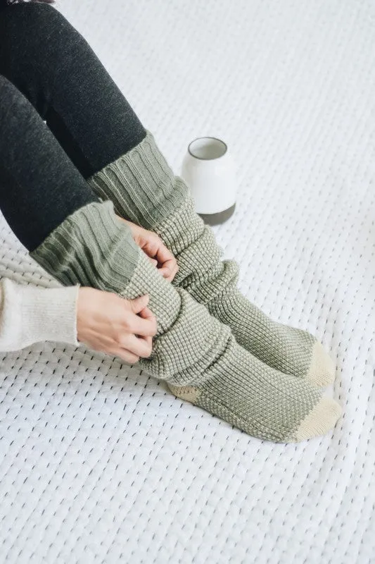 Knitted Lounge Socks *Online Only*