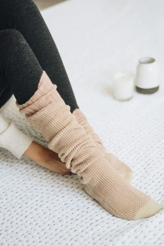 Knitted Lounge Socks *Online Only*