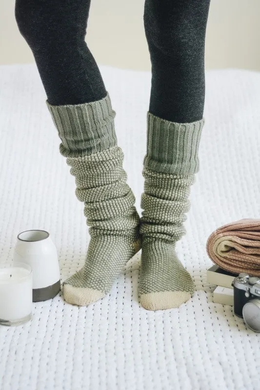 Knitted Lounge Socks *Online Only*