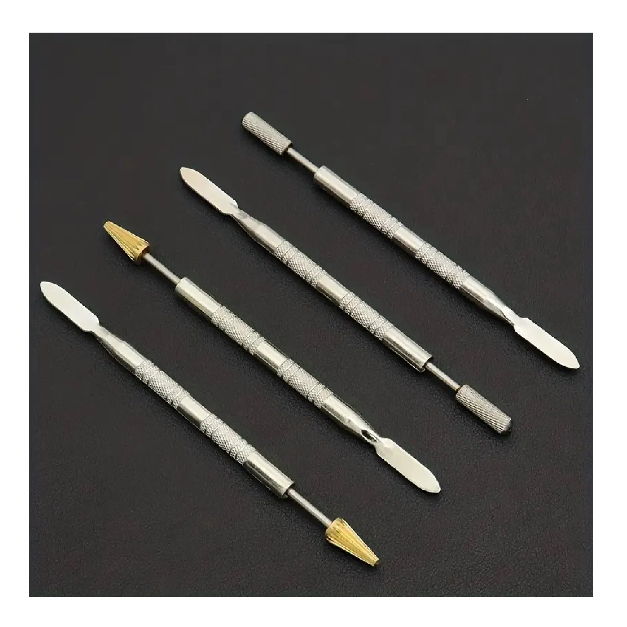 Leather Edge Oil Pen With Bearings For Smooth Rotation, Dual Head Available Diy Manual Leather Edge Oil Glue Application Tool