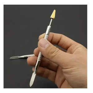Leather Edge Oil Pen With Bearings For Smooth Rotation, Dual Head Available Diy Manual Leather Edge Oil Glue Application Tool