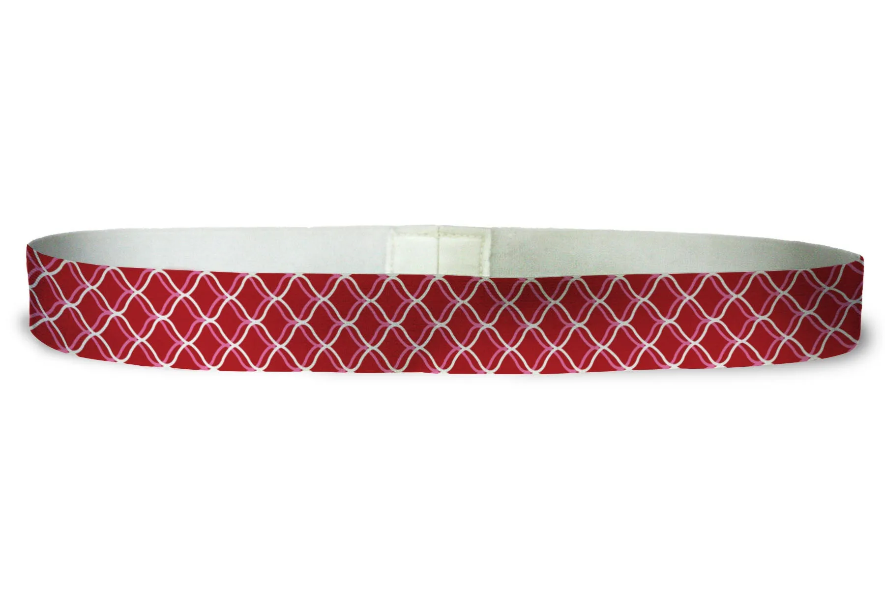 Loopty Loop Lattice Maroon Pink