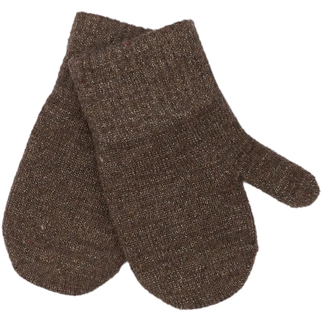 MAGIC Knitted Mittens Glitter 3 Pack - Nightshade-Chocolate Chip-Doeskin