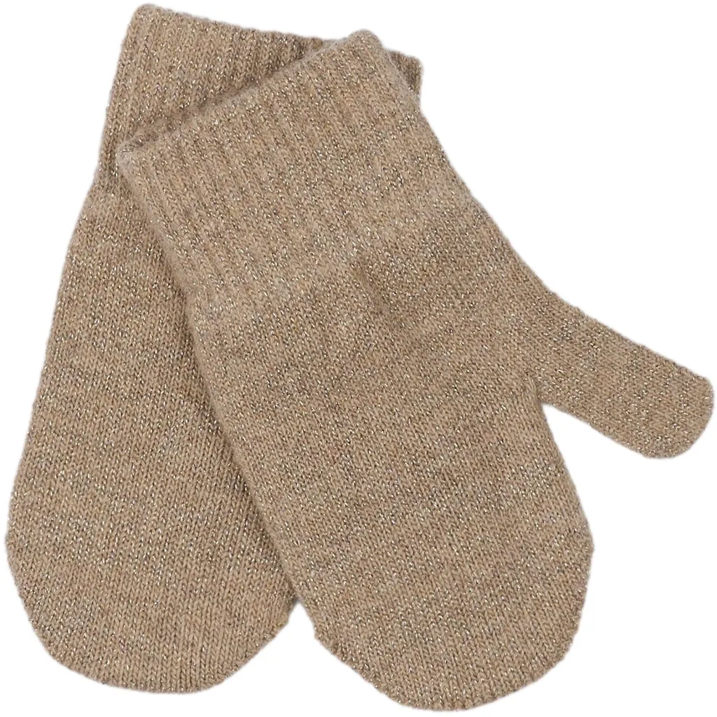 MAGIC Knitted Mittens Glitter 3 Pack - Nightshade-Chocolate Chip-Doeskin