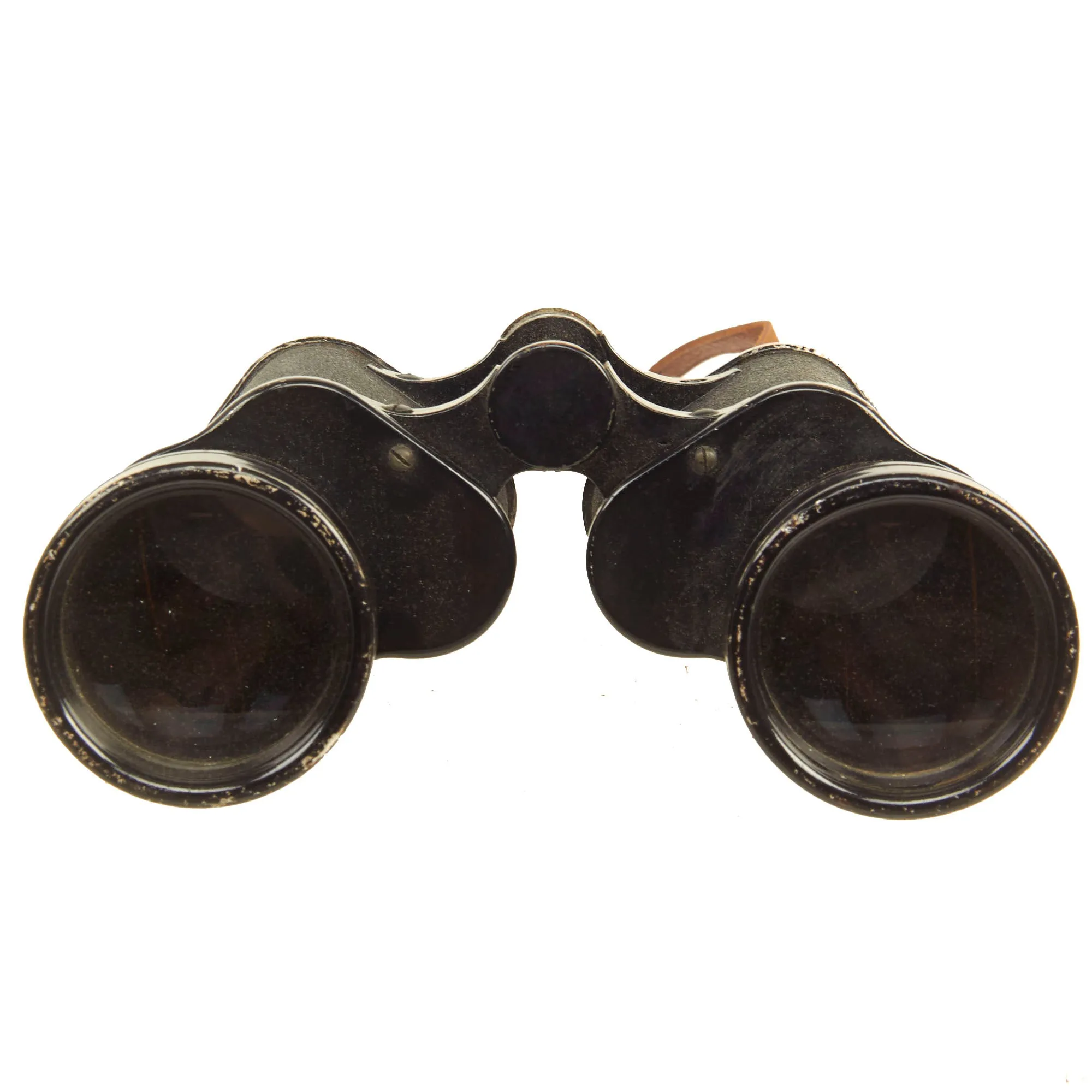 Original Japanese WWII Era 6x24 Binoculars and 7x50 Binoculars With Case Grouping - 2 Binoculars, 1 Case
