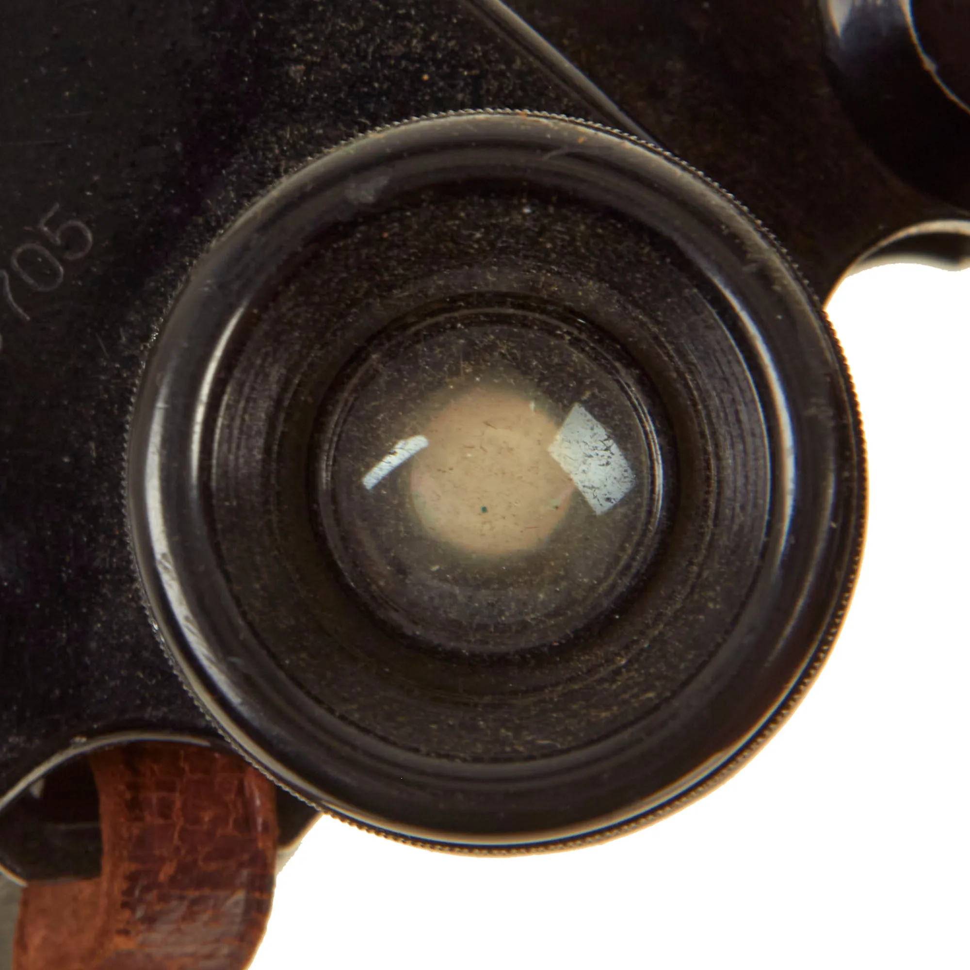 Original Japanese WWII Era 6x24 Binoculars and 7x50 Binoculars With Case Grouping - 2 Binoculars, 1 Case