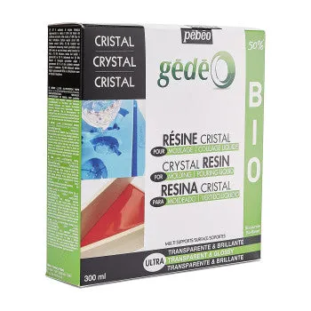 PEBEO 6 CRYSTAL RESIN BIO KIT 300ML