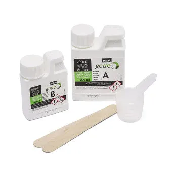 PEBEO 6 CRYSTAL RESIN BIO KIT 300ML