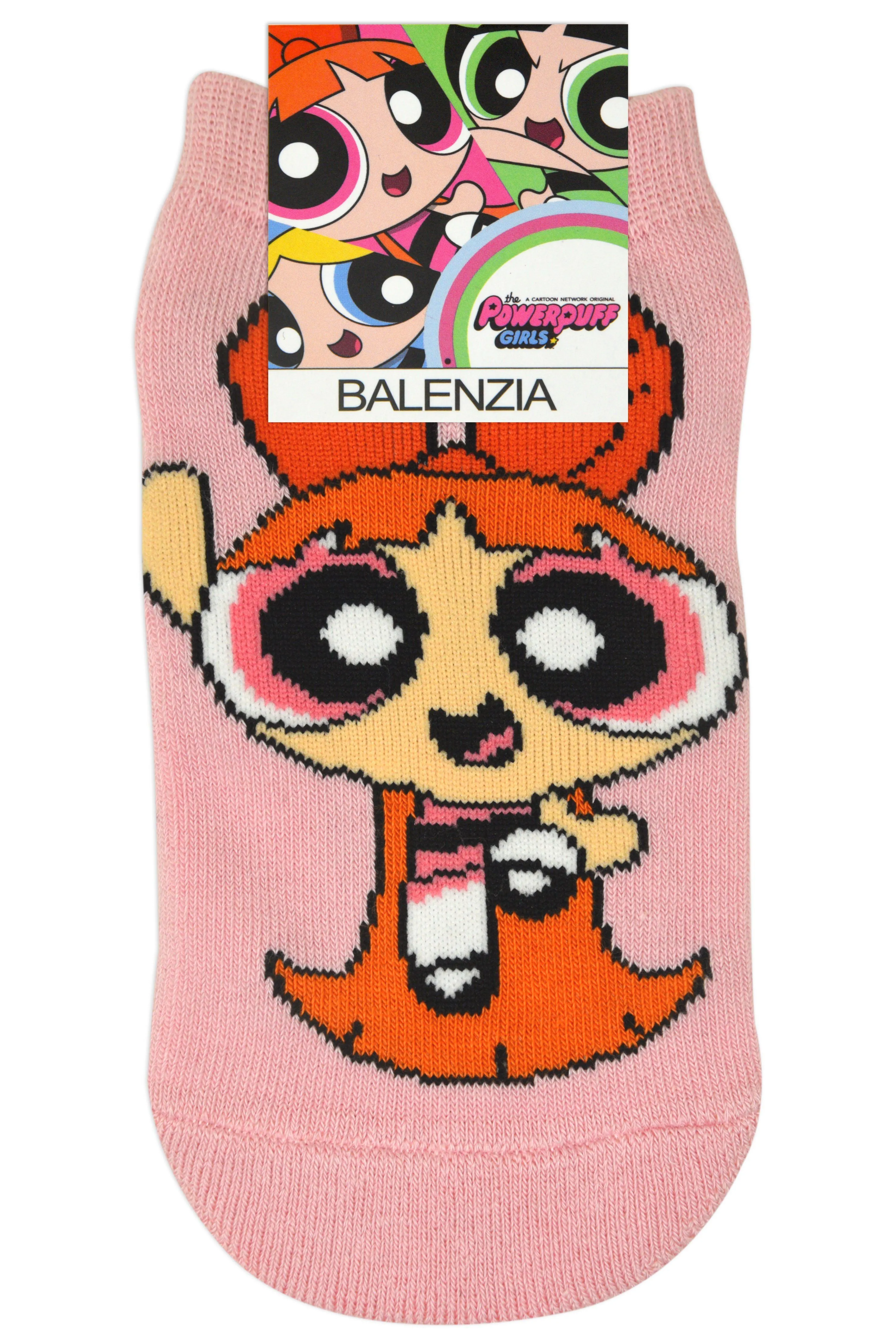 Powerpuff Girls By Balenzia Low Cut Socks for Women (Pack of 3 Pairs/1U)