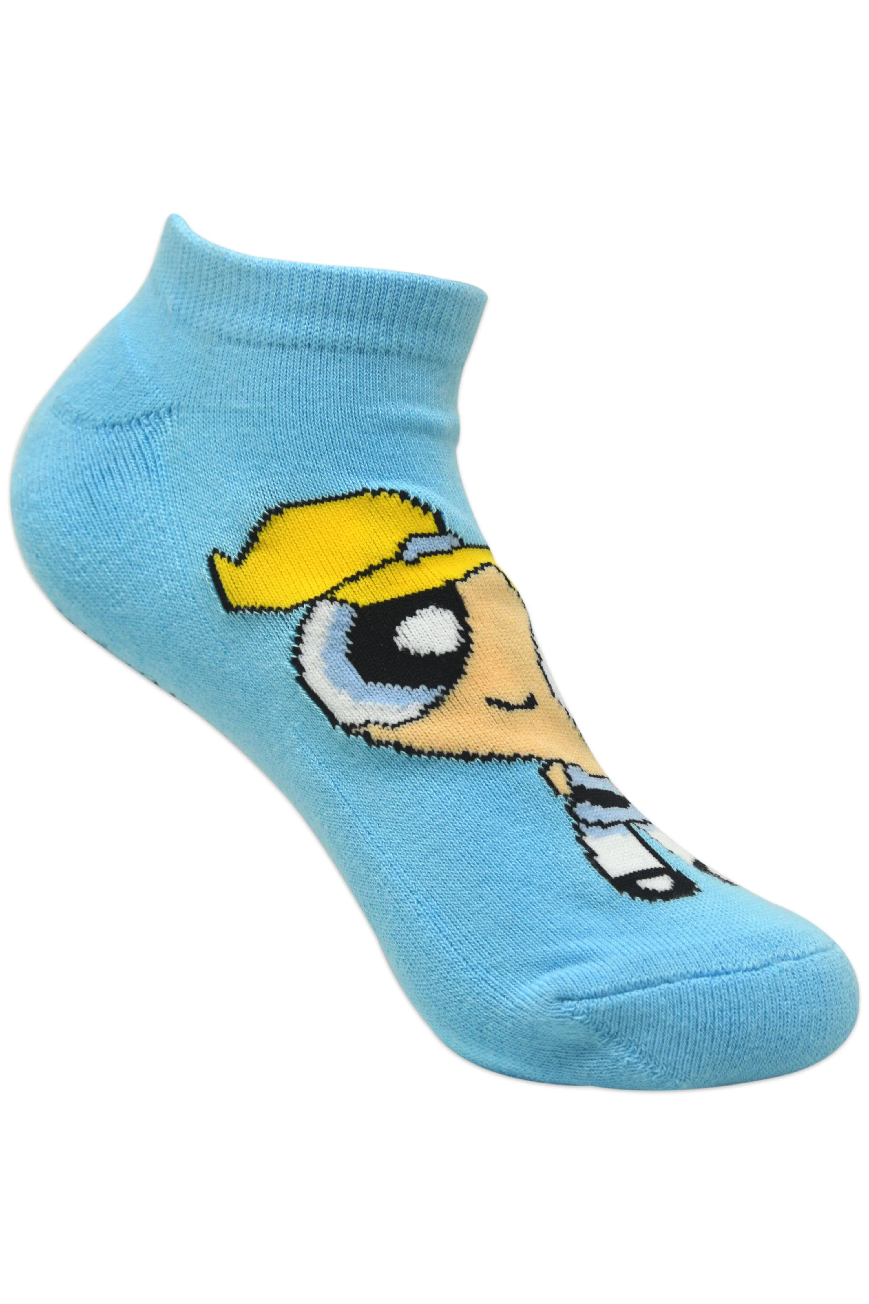 Powerpuff Girls By Balenzia Low Cut Socks for Women (Pack of 3 Pairs/1U)
