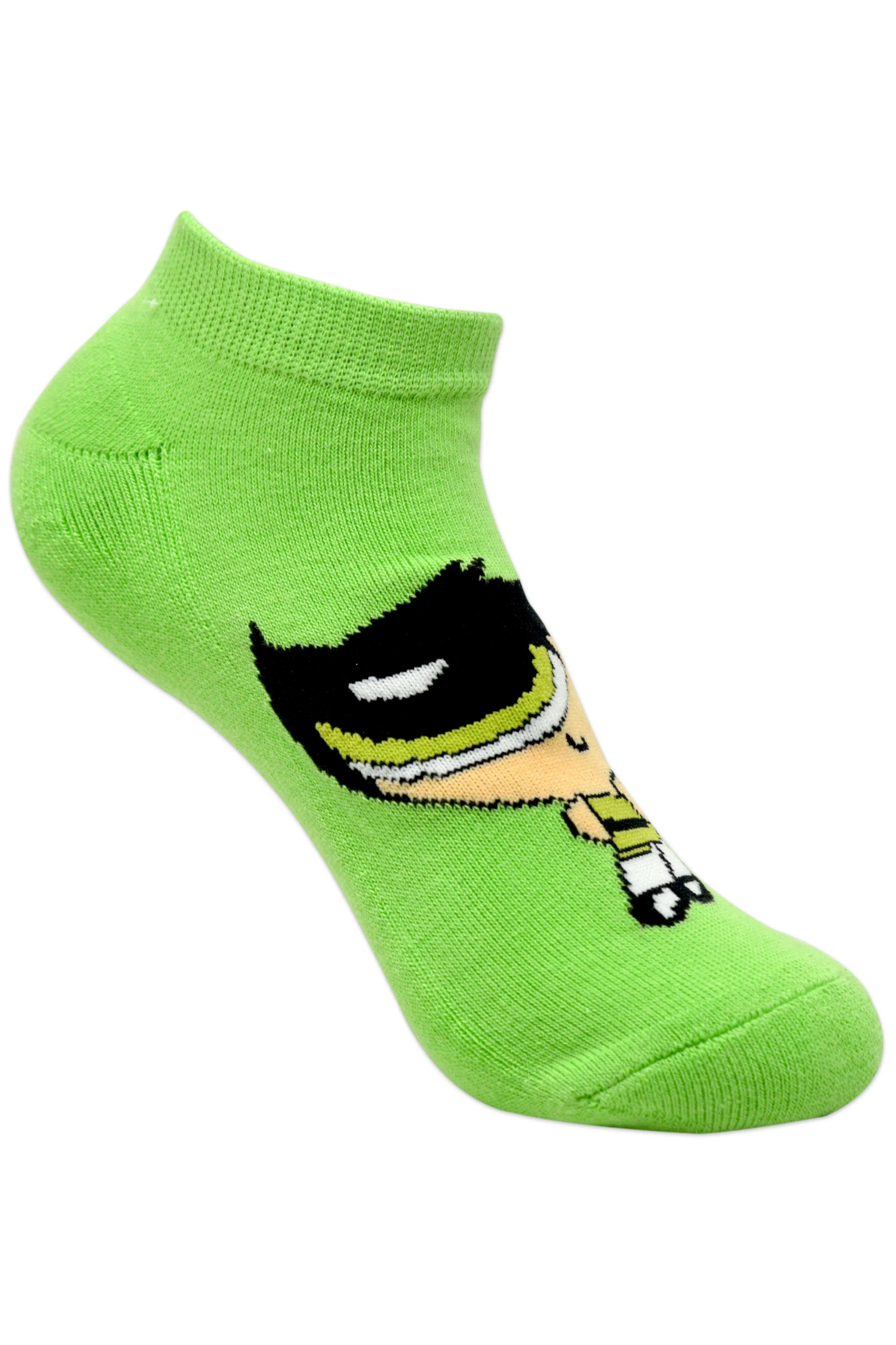 Powerpuff Girls By Balenzia Low Cut Socks for Women (Pack of 3 Pairs/1U)