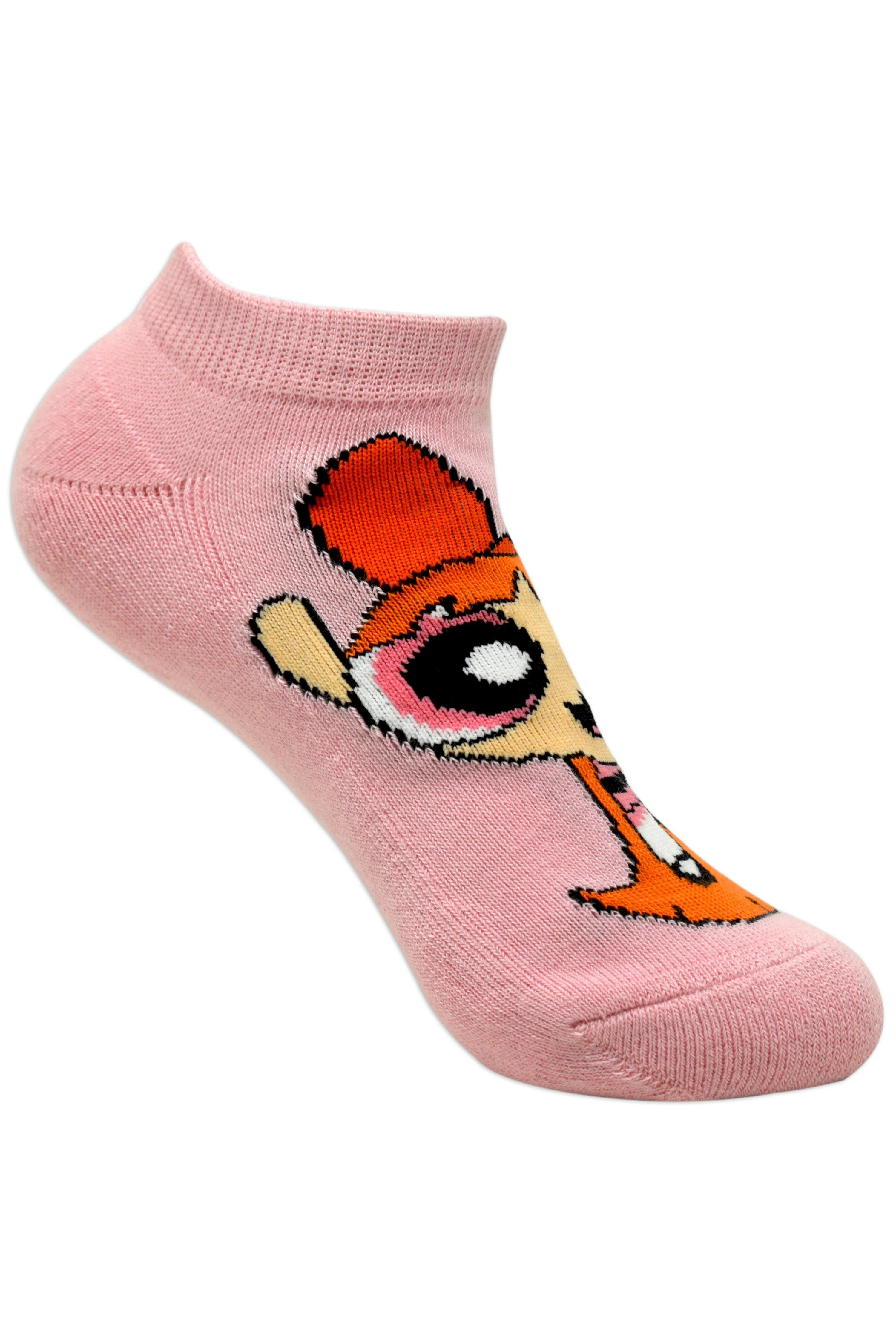 Powerpuff Girls By Balenzia Low Cut Socks for Women (Pack of 3 Pairs/1U)