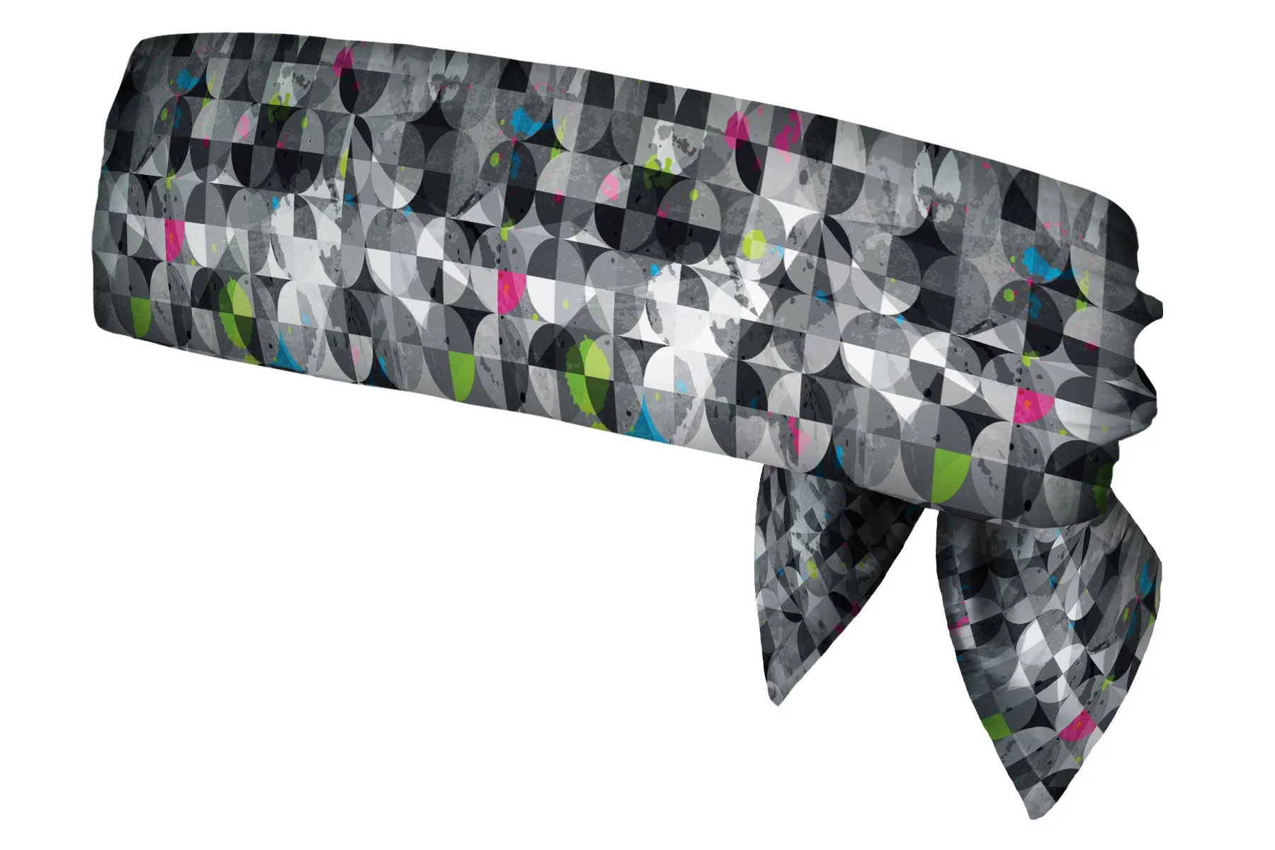 REVERSIBLE Ride The Lightning/Retro Paintballs Head Tie (SKU 3159 HTB)