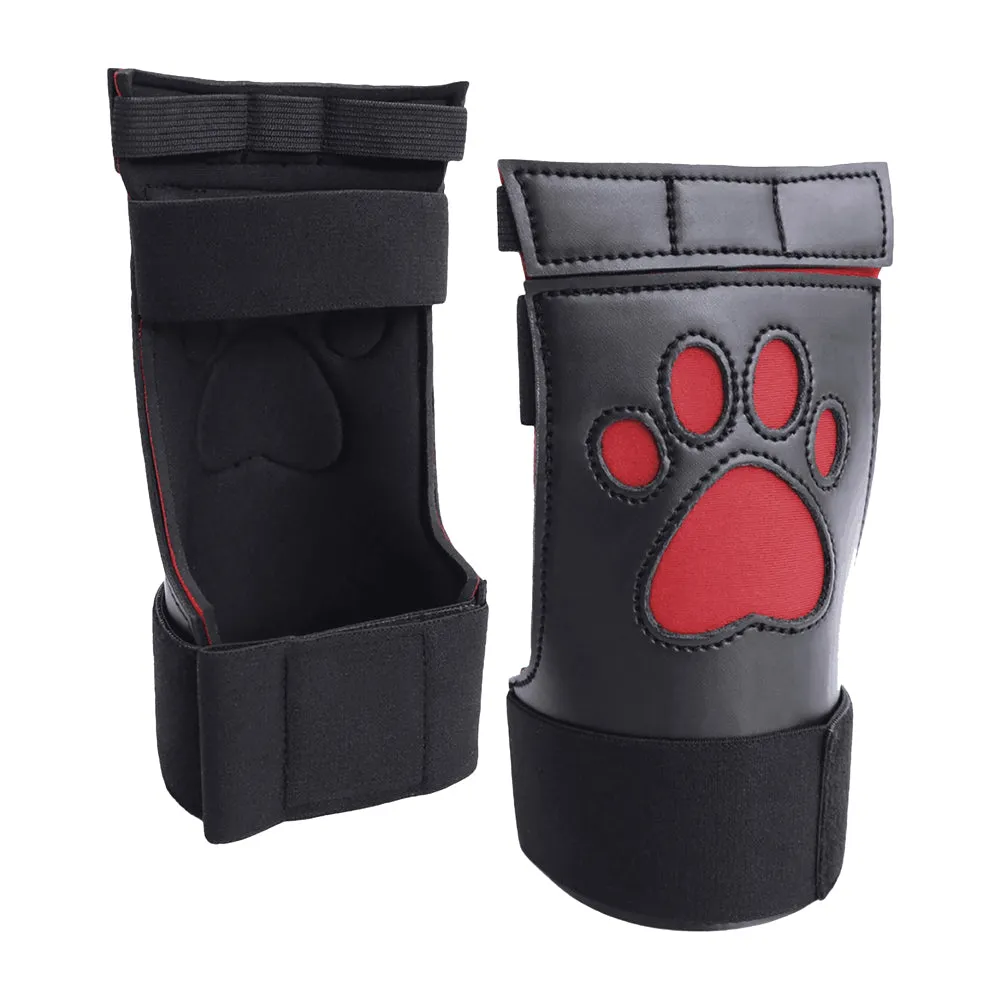 Shots Ouch! Puppy Play Neoprene Kit L-XL - Black-Red