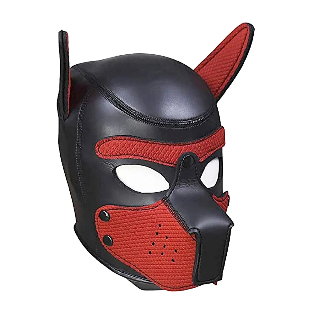 Shots Ouch! Puppy Play Neoprene Kit L-XL - Black-Red