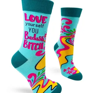 Socks - Love Yourself You Badass Bitch